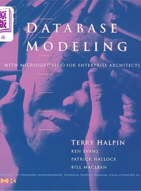 海外直订Database Modeling with Microsoft(r) VISIO for Enterprise Architects 面向企业架构师的Microsoft（r）VISIO数据