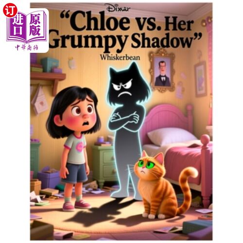 海外直订Chloe vs. Her Grumpy Shadow 克洛伊vs她的脾气暴躁的影子