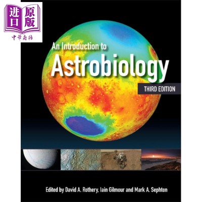 现货 天体生物学导论 An Introduction to Astrobiology 英文原版 剑桥大学出版社 David A Rothery【中商原版】