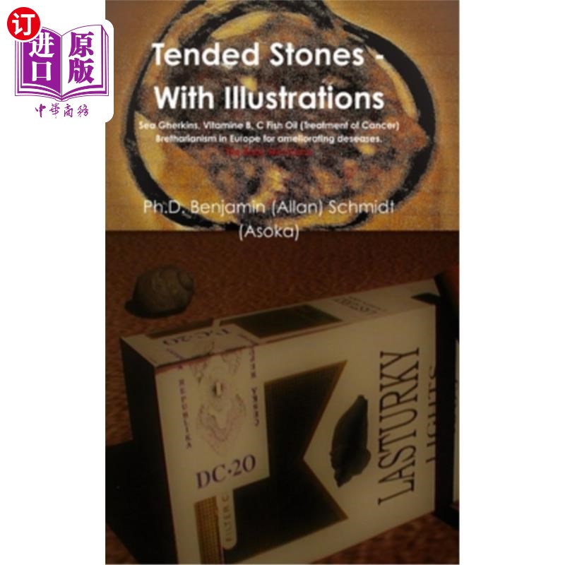 海外直订Tended Stones - With Illustrations 细心的石头-插图