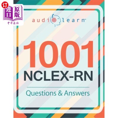 海外直订医药图书1001 NCLEX-RN Questions! 1001个NCLEX-RN问题！