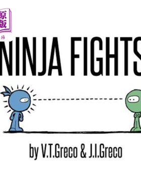 海外直订Ninja Fights! 忍者打架!