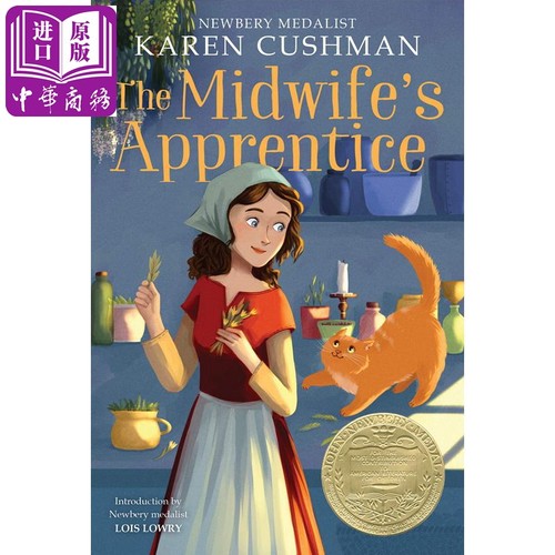 纽伯瑞金奖 孤女流浪记 英文原版The Midwife's Apprentice儿童文学暑期推荐 6-12岁【中商原版】