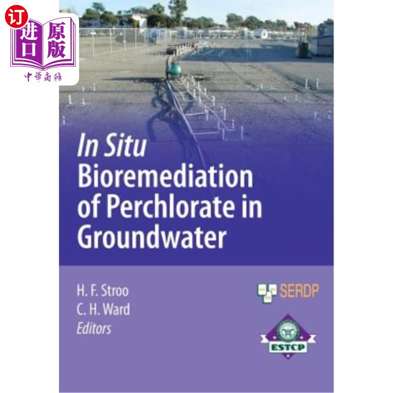 海外直订In Situ Bioremediation of Perchlorate in Groundwater 地下水中高氯酸盐的原位生物修复