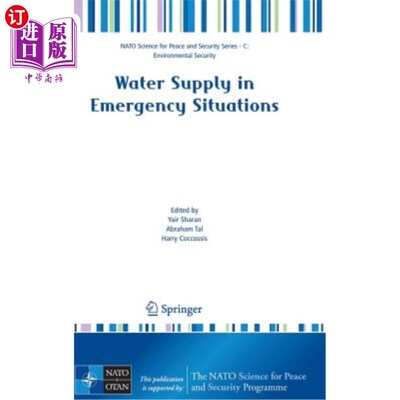 海外直订Water Supply in Emergency Situations 紧急情况下的供水
