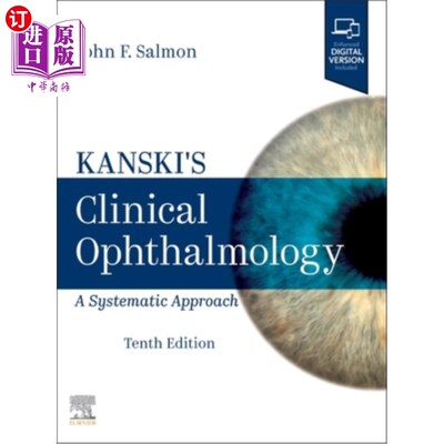 海外直订医药图书Kanski's Clinical Ophthalmology: A Systematic Approach 坎斯基的临床眼科学：一个系统的方法