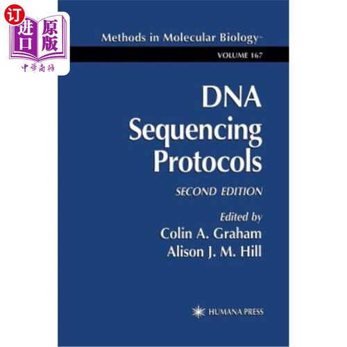 海外直订DNA Sequencing Protocols DNA测序协议