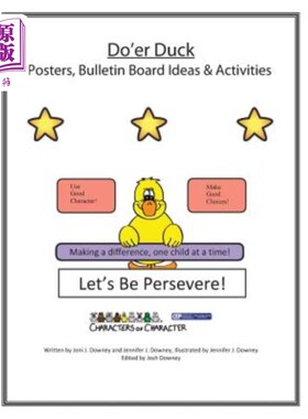海外直订Do'er Duck Posters and Bulletin Board Ideas and Activities 做洱鸭海报和公告板的想法和活动