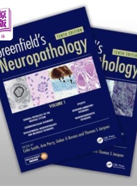 海外直订Greenfield's Neuropathology 10e Set 格林菲尔德神经病理学10e组