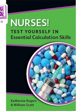 海外直订医药图书Nurses! Test Yourself in Essential Calculation Skills 护士!测试自己的基本计算技能