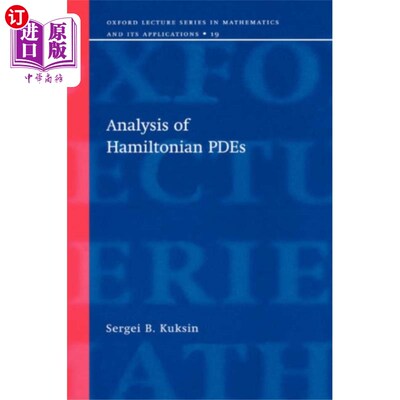 海外直订Analysis of Hamiltonian PDEs 哈密顿偏微分方程的分析