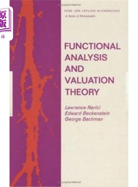 海外直订Functional Analysis and Valuation Theory 功能分析与估值理论