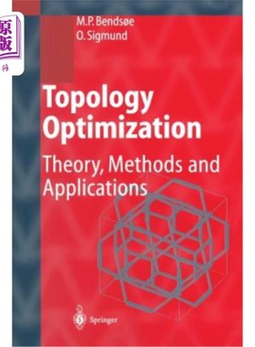 海外直订Topology Optimization: Theory, Methods, and Applications 拓扑优化：理论、方法和应用