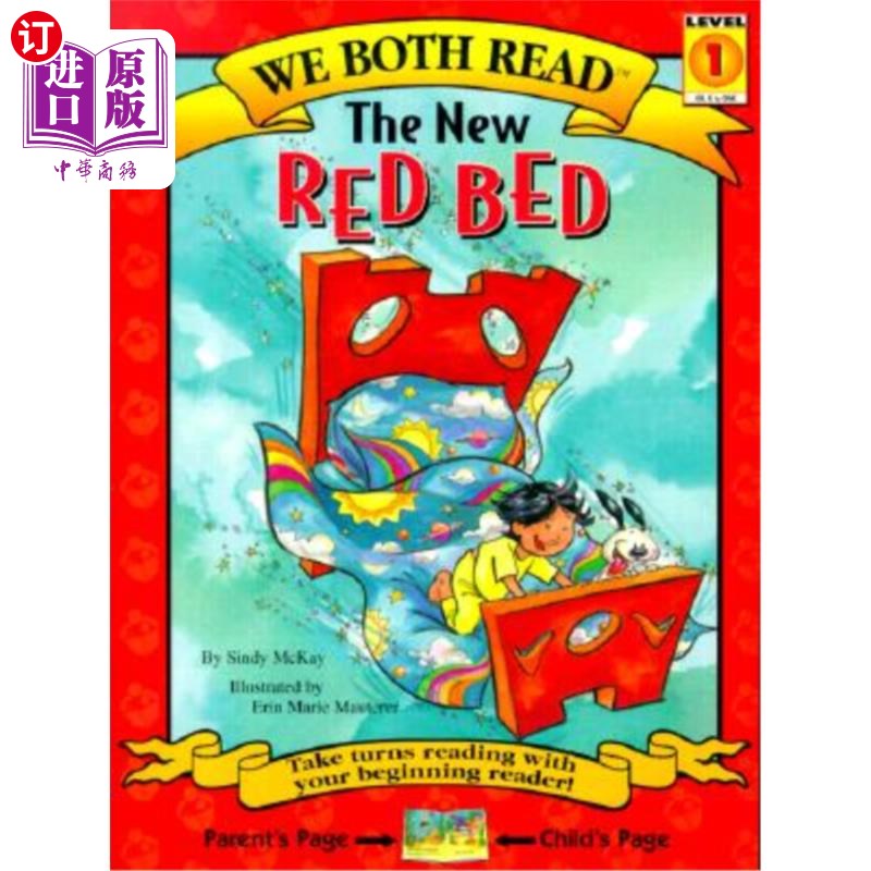 海外直订We Both Read-The New Red Bed (Pb) 新的红床 书籍/杂志/报纸 原版其它 原图主图