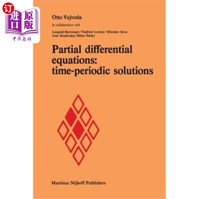 海外直订Partial Differential Equations: Time-Periodic Solutions 偏微分方程：时间周期解