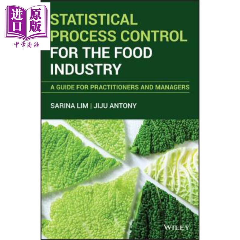 现货 食品工业统计过程控制 从业人员与管理人员指南 Statistical Process Control【中商原版】