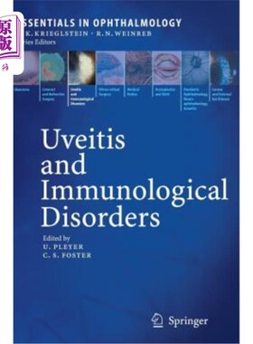 海外直订医药图书Uveitis and Immunological Disorders 葡萄膜炎与免疫紊乱