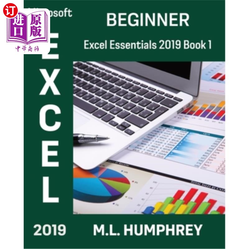 海外直订Excel 2019 Beginner Excel 2019初学者