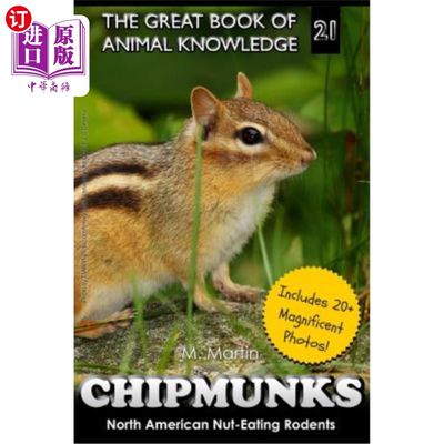 海外直订Chipmunks: North American Nut-Eating Rodents 花栗鼠：北美食坚果啮齿动物