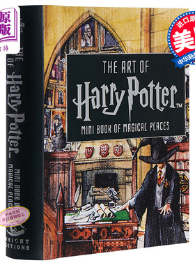 哈利波特迷你书 艺术画册设定集 神奇的地方迷你书 精装 英文原版 The Art of Harry Potter: Mini Book of Magical Places