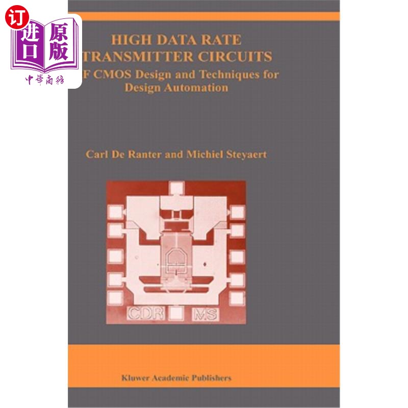 海外直订High Data Rate Transmitter Circuits: RF CMOS Design and Techniques for Design Au 高数据率发射机电路:射频CMO