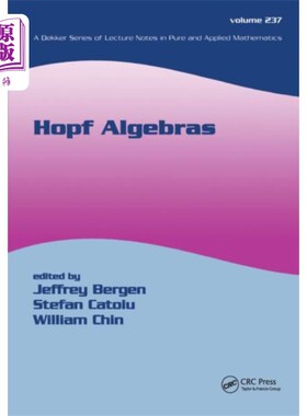海外直订Hopf Algebras Hopf代数