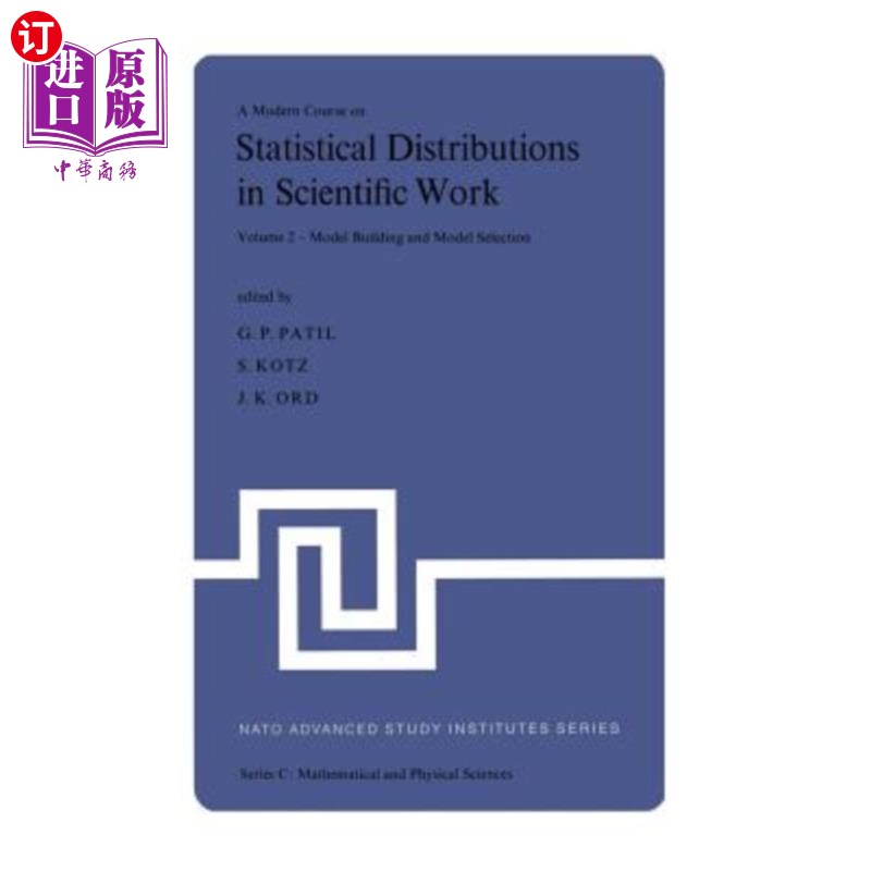 海外直订A Modern Course on Statistical Distributions in Scientific Work: Volume 2 -- Mod 科学工作中统计分布的现代课