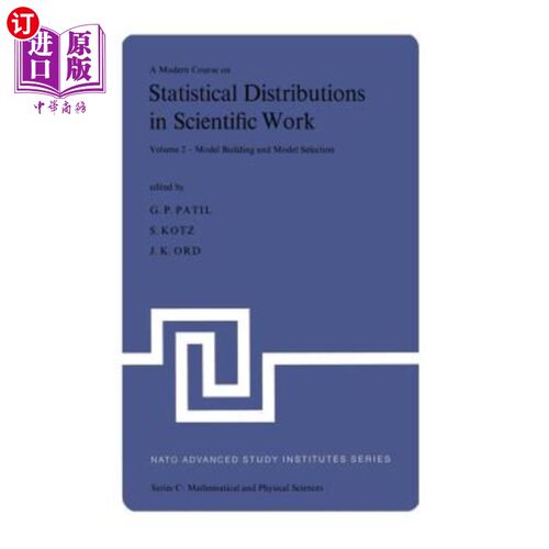 海外直订A Modern Course on Statistical Distributions in Scientific Work: Volume 2 -- Mod 科学工作中统计分布的现代课