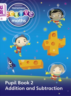 海外直订Heinemann Active Maths - First Level - Exploring... 海涅曼积极数学-初级-探索数字-小学生书2 -加减法