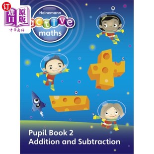 海涅曼积极数学 加减法 Maths 小学生书2 探索数字 初级 Exploring... Level First Active 海外直订Heinemann