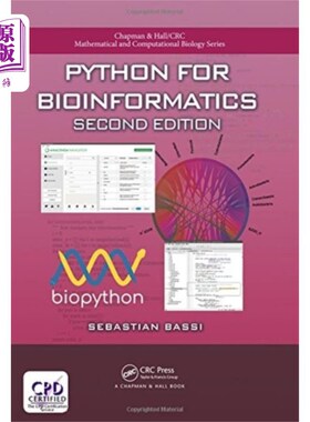 海外直订Python for Bioinformatics 用于生物信息学的Python