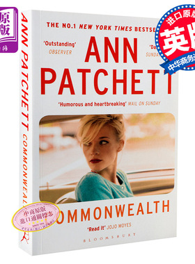 【中商原版】联邦 英文原版 英文版 Commonwealth 安派契特 Ann Patchett 英文文学 经典文学