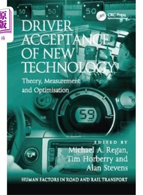 海外直订Driver Acceptance of New Technology 司机接受新技术