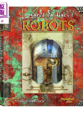 立体书 达芬奇的机器人 Leonardo da Vinci's Robots 英文原版 儿童立体科普绘本 进口童书 精装 精彩3D场景读物【中商原版】