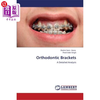 海外直订医药图书Orthodontic Brackets 正畸托槽