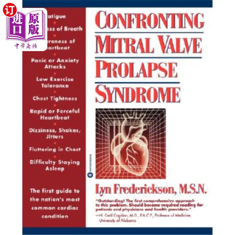 海外直订医药图书Confronting Mitral Valve Prolapse Syndrome 直面二尖瓣脱垂综合征