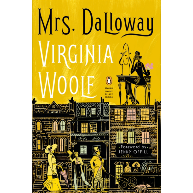 达洛维夫人 伍尔夫  Penguin Classics Deluxe Edition Mrs  Dalloway 英文原版 Virginia Woolf【中商原版】