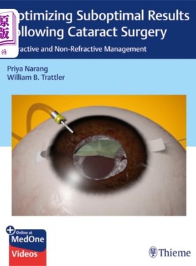 海外直订医药图书Optimizing Suboptimal Results Following Cataract... 优化白内障手术后的次优结果