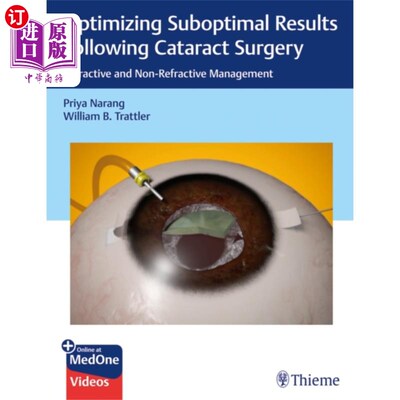 海外直订医药图书Optimizing Suboptimal Results Following Cataract... 优化白内障手术后的次优结果