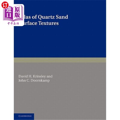海外直订Atlas of Quartz Sand Surface Textures 石英砂表面纹理图集