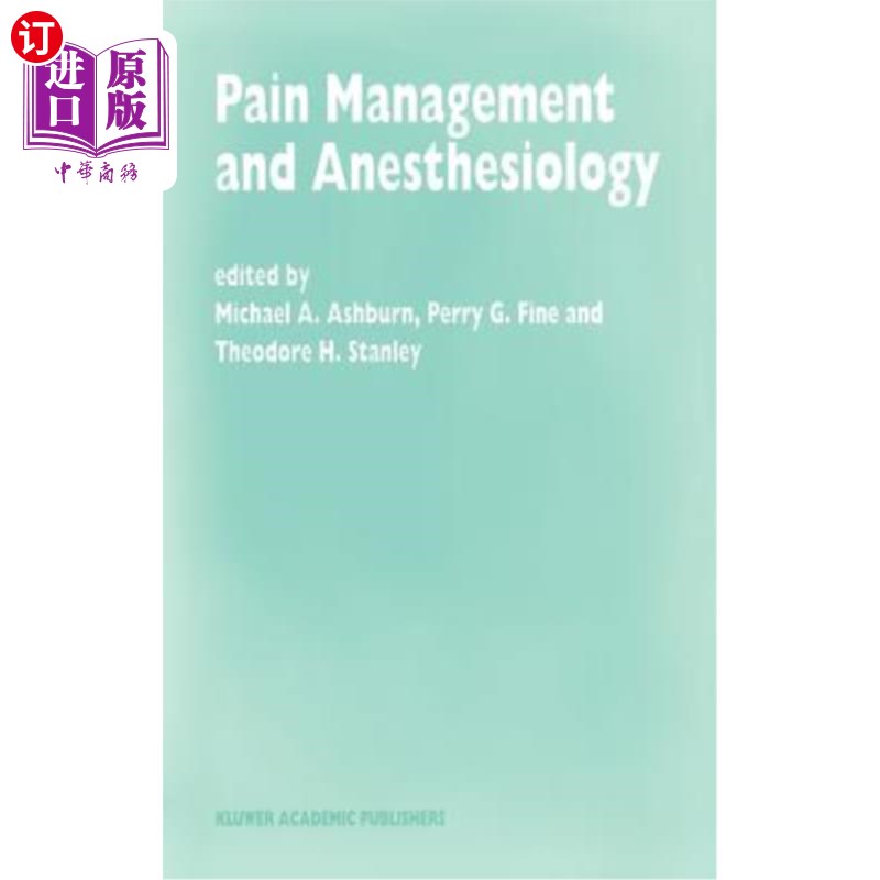 海外直订医药图书Pain Management and Anesthesiology: Papers Presented at the 43rd Annual Postgrad疼痛管理与麻醉学：