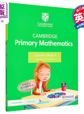 NEW Cambridge Primary Mathematics Learner's Book 4剑桥小学数学学生书四年级【中商原版】