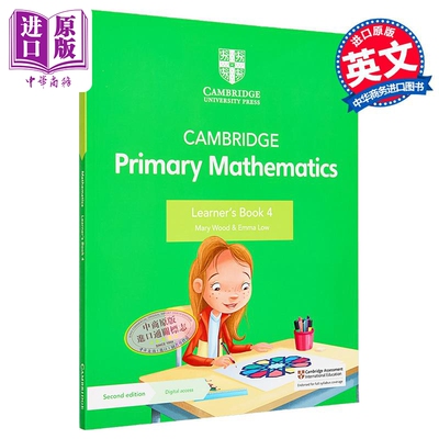 NEW Cambridge Primary Mathematics Learner's Book 4剑桥小学数学学生书四年级【中商原版】