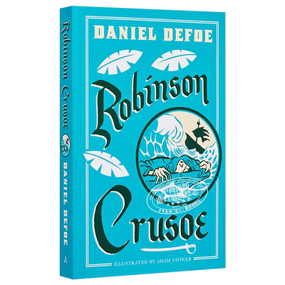 中学生文学经典 鲁宾逊漂流记 英文原版 ALMA Junior Classics Robinson Crusoe Daniel Defoe【中商原版】