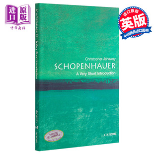 叔本华 中商原版 人物传记 牛津通识读本 Schopenhauer 英文原版 Very Introduction Short