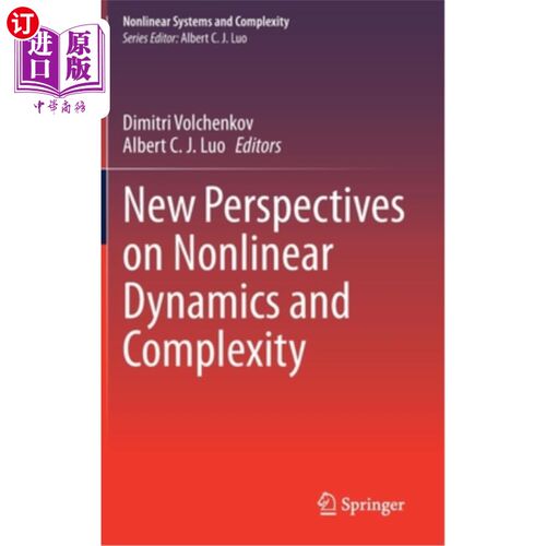 海外直订New Perspectives on Nonlinear Dynamics and Complexity 非线性动力学与复杂性的新视角