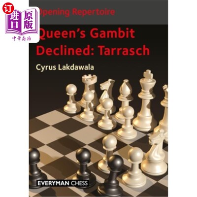 海外直订Opening Repertoire: Queen's Gambit Declined - Tarrasch 开场曲目:女王的Gambit婉拒- Tarrasch