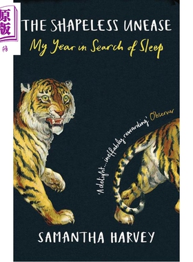 预售 无形的不安 失眠的一年 英文原版 The Shapeless Unease A Year of Not Sleeping Samantha Harvey【中商原版】