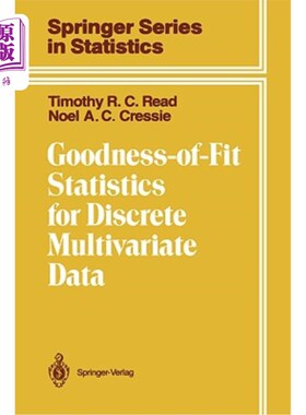 海外直订Goodness-Of-Fit Statistics for Discrete Multivariate Data 离散多元数据的拟合优度统计