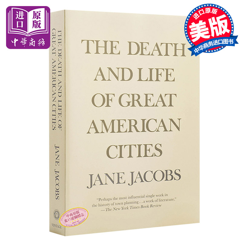 预售 美国大城市的死与生 英文原版 The Death and Life of Great American Cities 城市规划 Jane Jacobs 社会科学